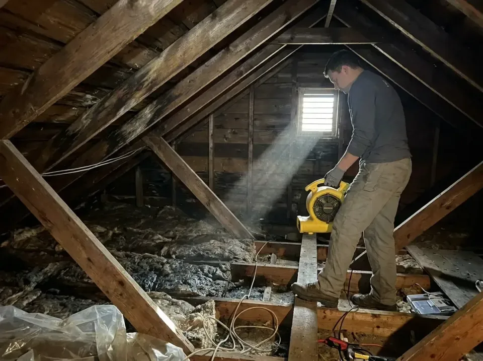 attic-water-damage-drying-proc-007 — frequently asked questions, Emergency Water Extraction & 24/7 Flood Response in Ellisbu…